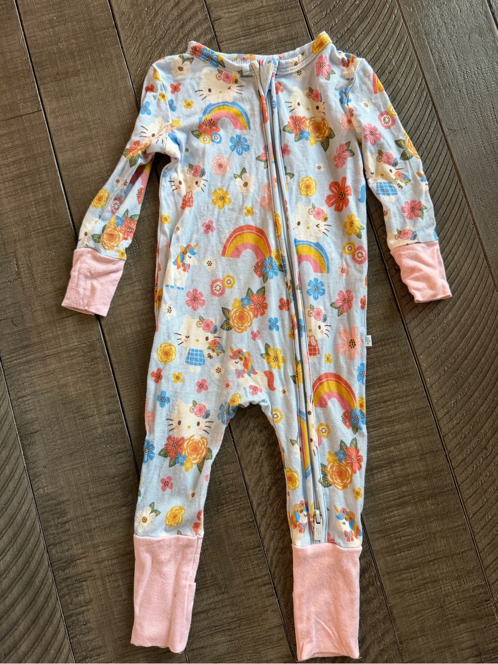 Posh Peanut Hello Kitty Springtime Romper